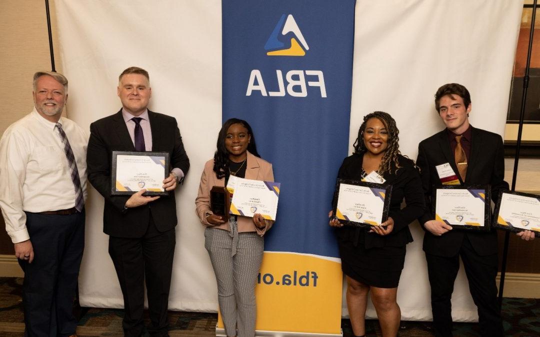 Rowan-Cabarrus Community College FBLA-Collegiate Members Win Awards at State Leadership Conference